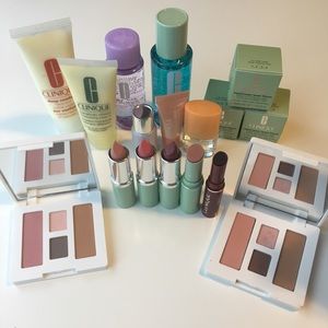 Clinique bundle! All new,unused! (Free makeup bag)